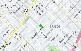 Map of 2016 S 12th #A&B, Waco, TX 76706, USA