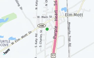 Map of 4612 Old Dallas Rd, Elm Mott, TX 76640, USA