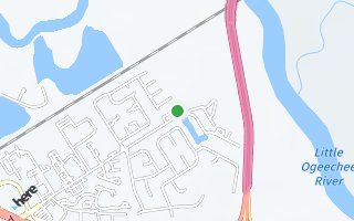Map of 25 Orchid Lane, Savannah, GA 31419, USA