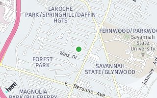 Map of 2345 Ranchland Drive, Savannah, GA 31404, USA