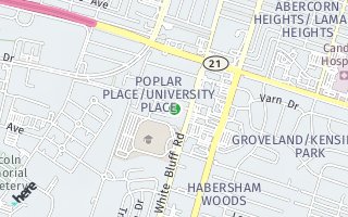 Map of 17 Hampstead Ave, Savannah, GA 31405, USA