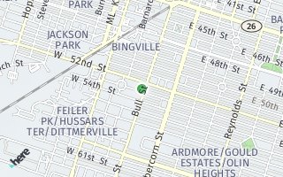 Map of 3605 Bull Street #1, Savannah, GA 31401, USA