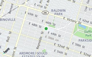 Map of 408 E 48th Street, Savannah, GA 31405, USA