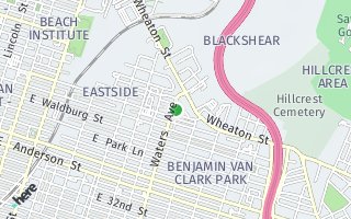 Map of 726 Waters Ave, Savannah, GA 31404, USA