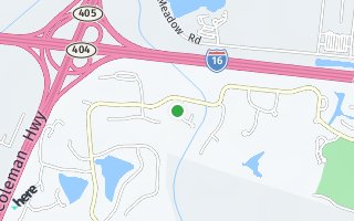 Map of 107 Sabal Lane, Savannah, GA 31419, USA