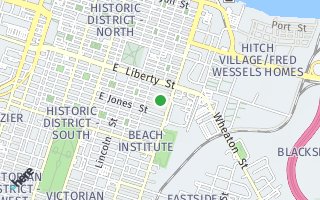 Map of 535 East Macon Street, Savannah, GA 31401, USA