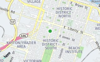 Map of 339 Whitaker Street 2, Savannah, GA 31401, USA