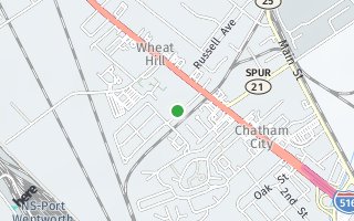 Map of 125 Chatham Villa Drive, Savannah, GA 31408, USA