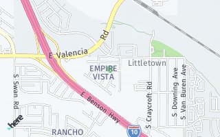 Map of 5263 E Beargrass Vista Drive, Tucson, AZ 85756, USA