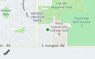 Map of 8037  E Almond Place, Tucson, AZ 85730, USA