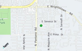 Map of 7963  E Maggie Court, Tucson, AZ 85715, USA