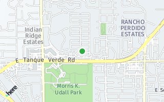 Map of 7422 E Calle Convidado, Tucson, AZ 85715, USA