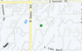 Map of 4840  E Salida Del Sol Place, Tucson, AZ 85718, USA