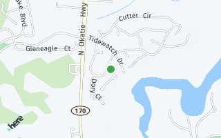 Map of 6 Schooner Lane, Bluffton, SC 29909, USA