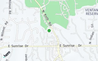 Map of 5751 N Kolb Road Unit 13201, Tucson, AZ 85750, USA