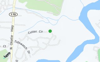 Map of 140 Cutter Circle, Bluffton, SC 29909, USA