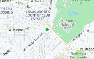 Map of 2951 W Stepping Stone Court, Tucson, AZ 85741, USA