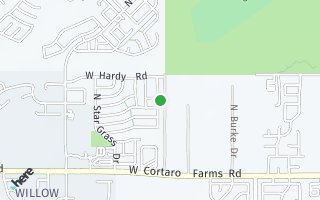 Map of 8690 N Chinaberry Way, Tucson, AZ 85742, USA