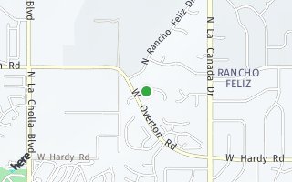 Map of W Jagged Rock Road, Tucson, AZ 85704, USA