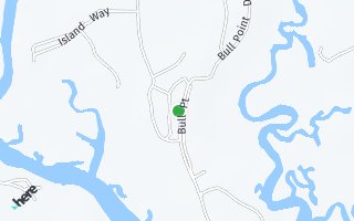 Map of 128 Bull Point Drive, Seabrook, SC 29940, USA
