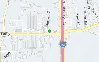 Map of 1223 Belt Line Road, DeSoto, TX 75115, USA