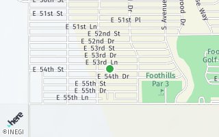 Map of 13570 E. 54th Street, Yuma, AZ 85367, USA