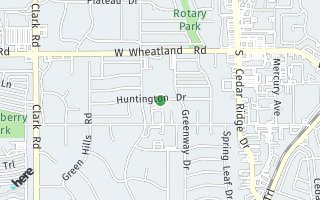 Map of 1019 Huntington Drive, Duncanville, TX 75137, USA