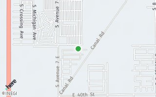 Map of 7198 E. 36th Place, Yuma, AZ 85365, USA