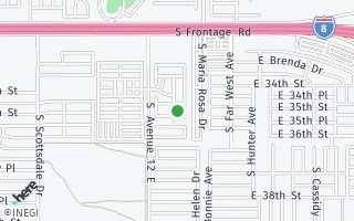Map of 11375 S. Avenida La Primera, Yuma, AZ 85367, USA