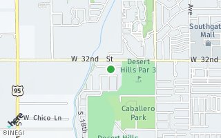 Map of 1475 W. 32nd Place, Yuma, AZ 85365, USA