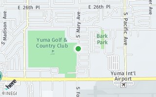 Map of 3048 S. Torrey Pines Circle, Yuma, AZ 85365, USA