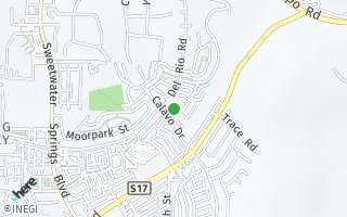 Map of 3065 Charwood Court, Spring Valley, CA 91978, USA