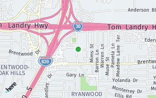 Map of 1551 Milam Street, Fort Worth, TX 76112, USA