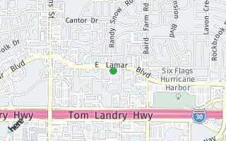 Map of 1400 E Lamar Blvd, Arlington, TX 76011, USA
