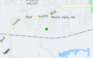 Map of 11206 Mountain Ash Lane, Euless, TX 7040, USA