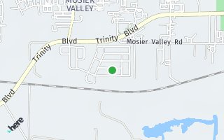 Map of 11202 Mountain Ash Lane, Euless, TX 76040, USA