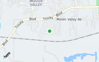 Map of 11117 Mountain Ash Lane, Euless, TX 76040, USA