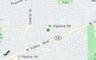 Map of 1104 Middlebury Ln, Euless, TX 76040, USA