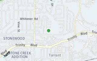 Map of 43 Kenneth, Euless, TX 76040, USA