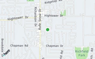 Map of 6833 Swallow Lane, North Richland Hills, TX 76182, USA