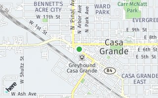 Map of 400  W. 2nd Street, Casa Grande, AZ 85122, USA