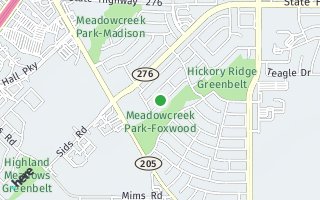 Map of 1440 Foxwood Ln, Rockwall, TX 75032, USA