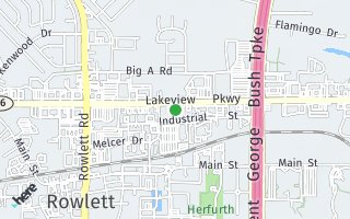 Map of 4101 , 4202 Lakeview Pkwy & Big A Rd., Rowlett, TX 75088, USA