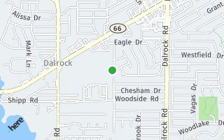 Map of 5501 Highgate Lane, Rowlett, TX 75088, USA