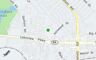 Map of 2501 Lakeview Parkway, Rowlett, TX 75088, USA