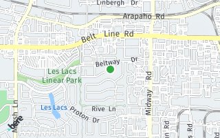Map of 4033 Morman Lane, Addison, TX 75001, USA