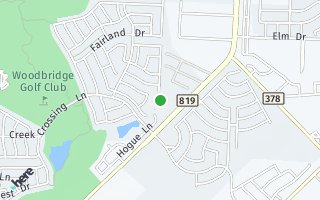 Map of 2127 Highland Drive, Wylie, TX 75098, USA