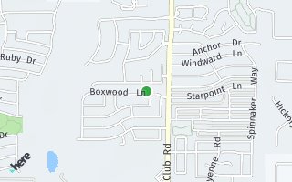 Map of 1611 Boxwood Lane, Wylie, TX 75098, USA