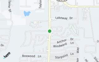 Map of 2505 Country Club, Wylie, TX 75098, USA