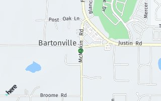 Map of 1401 Brian St, Bartonville, TX 76226, USA